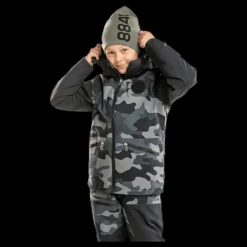 8848 Altitude Camo Ashton Junior Jacket Patterned Mönstrad Outlet
