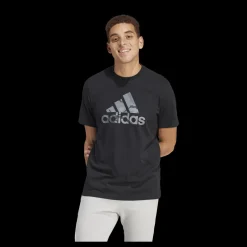 adidas Camo Badge of Sport Graphic T-Shirt Black Svart