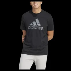 adidas Camo Badge of Sport Graphic T-Shirt Black Svart