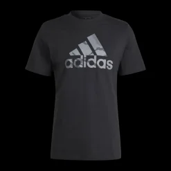 adidas Camo Badge of Sport Graphic T-Shirt Black Svart
