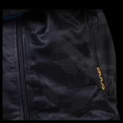Bula Camo Fleece Jacket Blue Blå