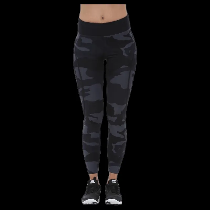 Better Bodies Camo High Tights Black Svart Best