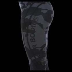 Better Bodies Camo High Tights Black Svart Best