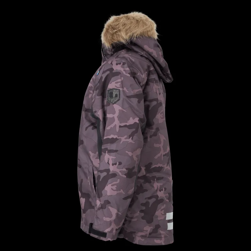 Lindberg Camo Jacket Dusty Mauve Lila Discount
