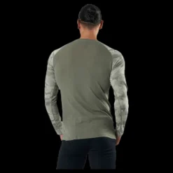 Bula Camo Merino Wool Crew Beige Sale