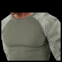 Bula Camo Merino Wool Crew Beige Sale
