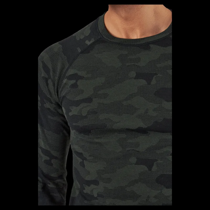 New Bula Camo Merino Wool Crew Dolive Flerfärgad