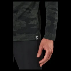 New Bula Camo Merino Wool Crew Dolive Flerfärgad
