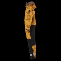 Lindberg Camo Overall 15 000 mm Patterned/Yellow Mönstrad och Gul Best