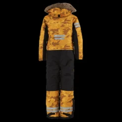 Lindberg Camo Overall 15 000 mm Patterned/Yellow Mönstrad och Gul Best