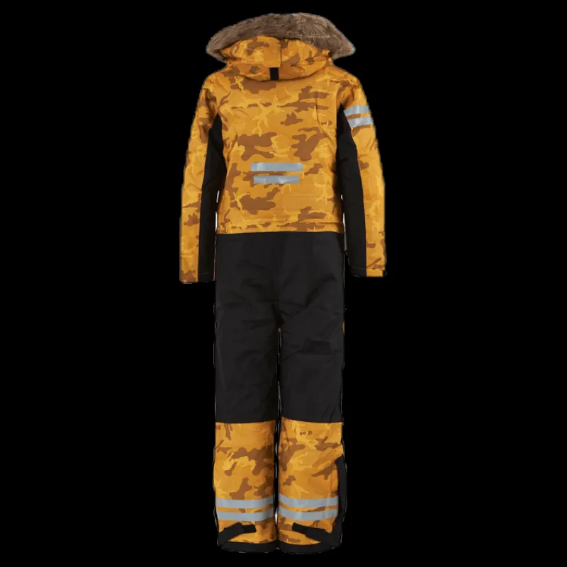 Lindberg Camo Overall 15 000 mm Patterned/Yellow Mönstrad och Gul Best