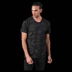 adidas Camo Tee Black Svart New