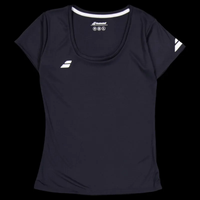 Babolat Cap Sleeve Top Black Svart Online