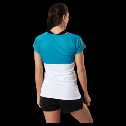 Babolat Cap Sleeve Top Play Blue/White Blå och Vit Discount