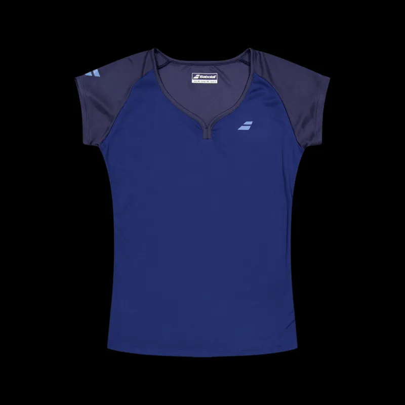Sale Babolat Cap Sleeve Top Play Est Blue Blå