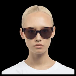 Outlet Le Specs Capacious Brun