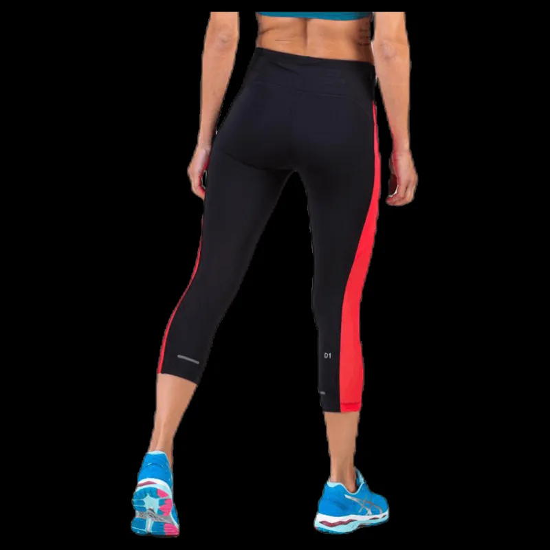ASICS Capri Tight Pink/Black Rosa och Svart Outlet