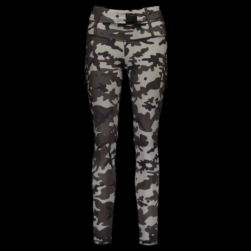 Gavelo Cargo Camo Stealth Leggings Dark Grey Flerfärgad New