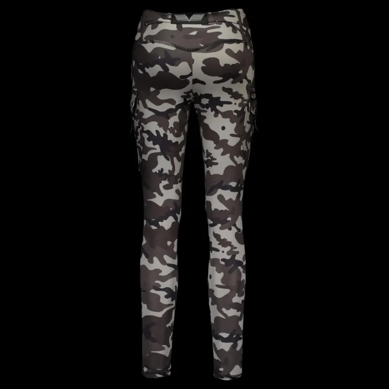 Gavelo Cargo Camo Stealth Leggings Dark Grey Flerfärgad New