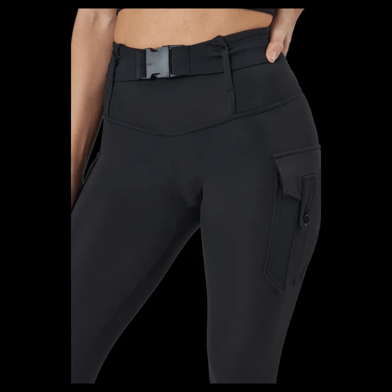 Gavelo Cargo Leggings Black Svart Discount