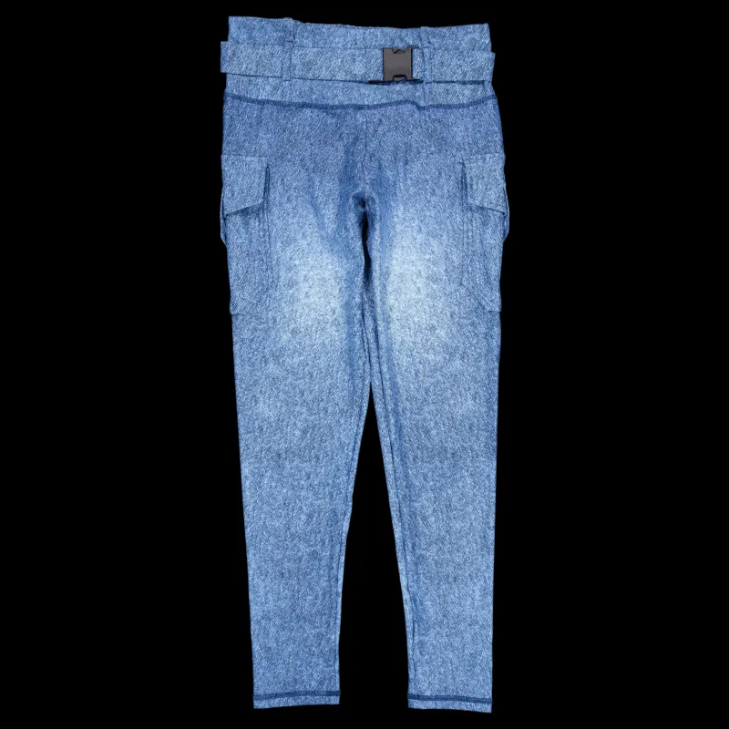 Gavelo Cargo Leggings Denim Denim Blå Discount