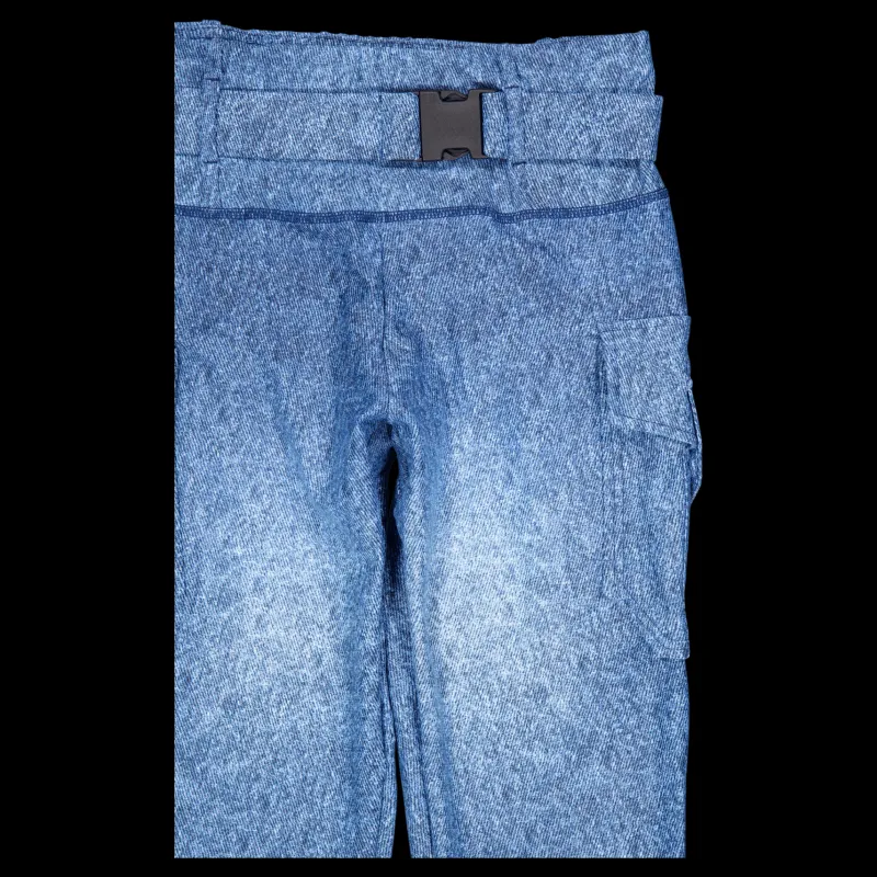Gavelo Cargo Leggings Denim Denim Blå Discount