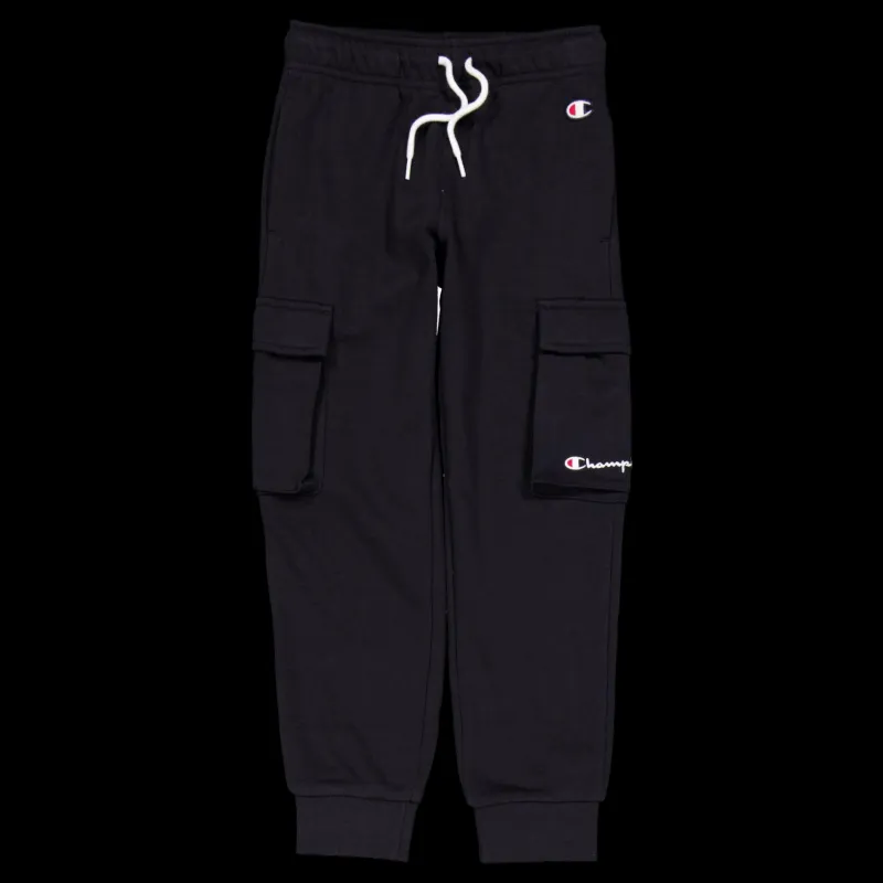 Champion Cargo Pants Black Beauty Svart New