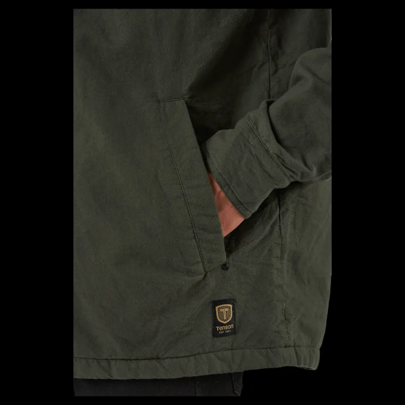Tenson Cargo Shirt Jkt M Dark Khaki Beige Sale