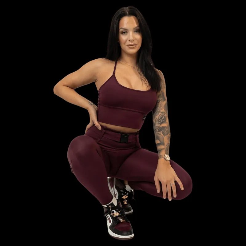 Gavelo Cargo Top Burgundy Dark Red Röd Discount