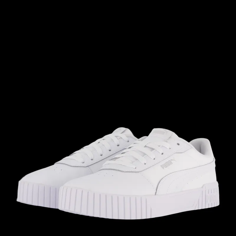 Puma Carina 2.0 White- White- Sil Vit New