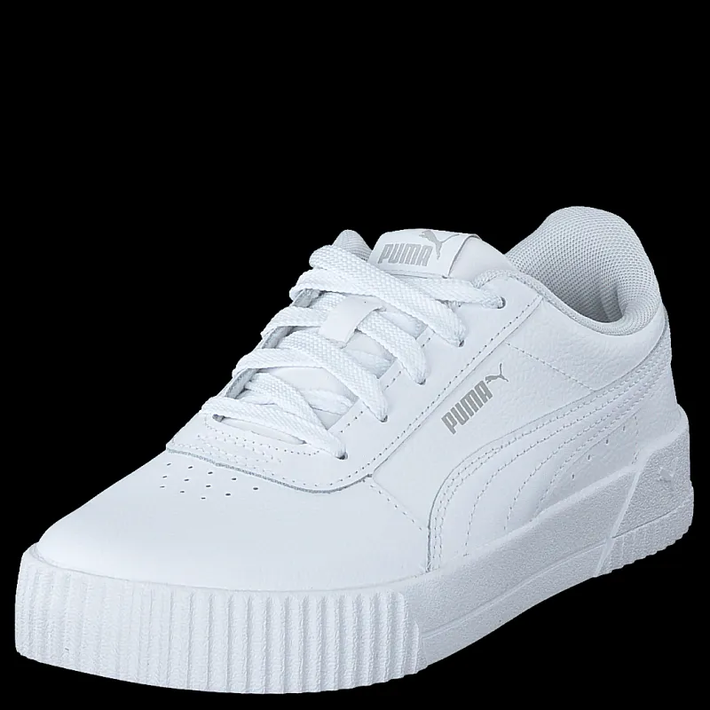 Hot Puma Carina L Ps White-white-grayviolet Vit