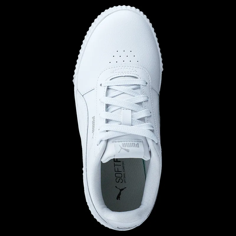 Hot Puma Carina L Ps White-white-grayviolet Vit