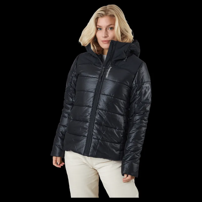 Didriksons Carolina Wns Jkt Black Hot