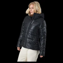 Didriksons Carolina Wns Jkt Black Hot