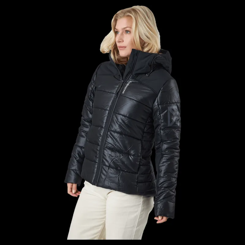 Didriksons Carolina Wns Jkt Black Hot