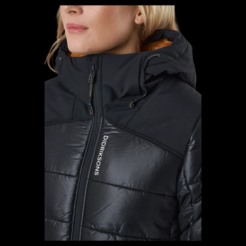 Didriksons Carolina Wns Jkt Black Hot