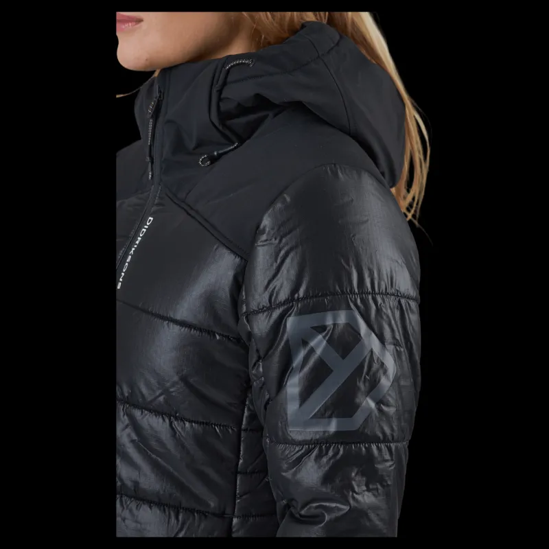Didriksons Carolina Wns Jkt Black Hot