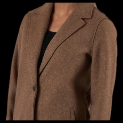 Only Carrie Bonded Coat Otw Brown Hot