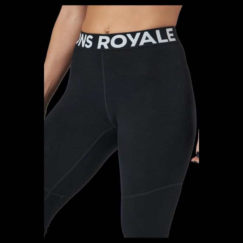 Sale Mons Royale Cascade Merino Flex 200 Leggin Black Svart