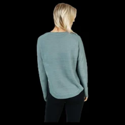 Only Caviar Long Sleeve Pullover Knit Chinois Green Grön Discount