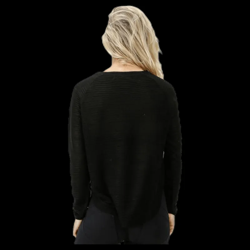 Only Caviar L/S Pullover Knt Black Svart Outlet