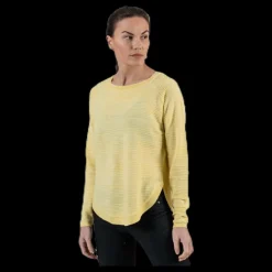 Only Caviar L/S Pullover Knt Yellow Gul Outlet