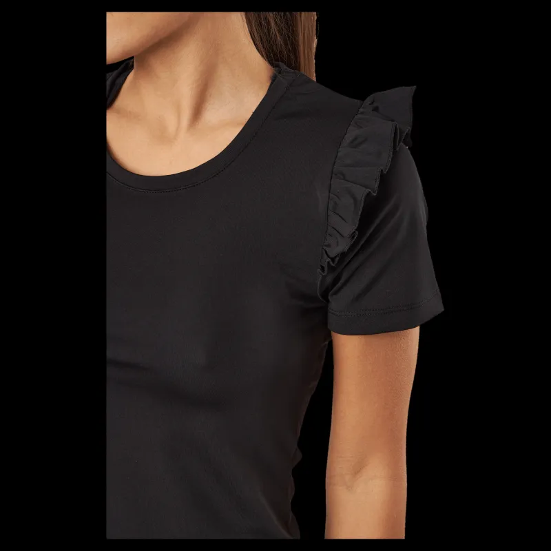 Discount BOW19 Celine Top Black Svart