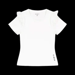 Outlet BOW19 Celine Top Off-white Vit