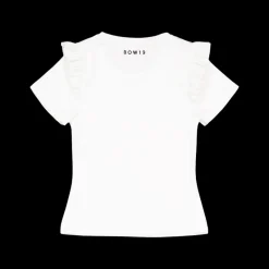 Outlet BOW19 Celine Top Off-white Vit