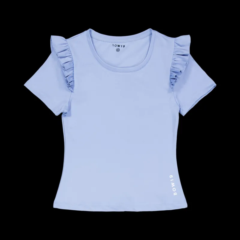 Hot BOW19 Celine Top Skyblue Blå