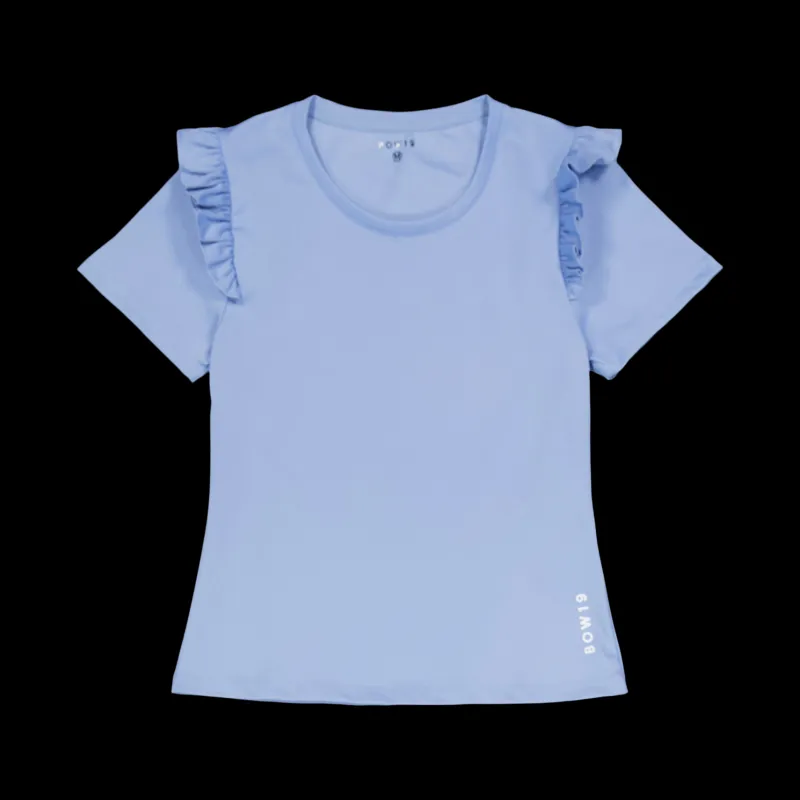 BOW19 Celine Top Skyblue Blå New