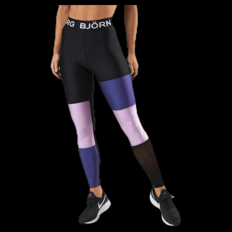 New Björn Borg Cendall Blocked Tights Blue Blå