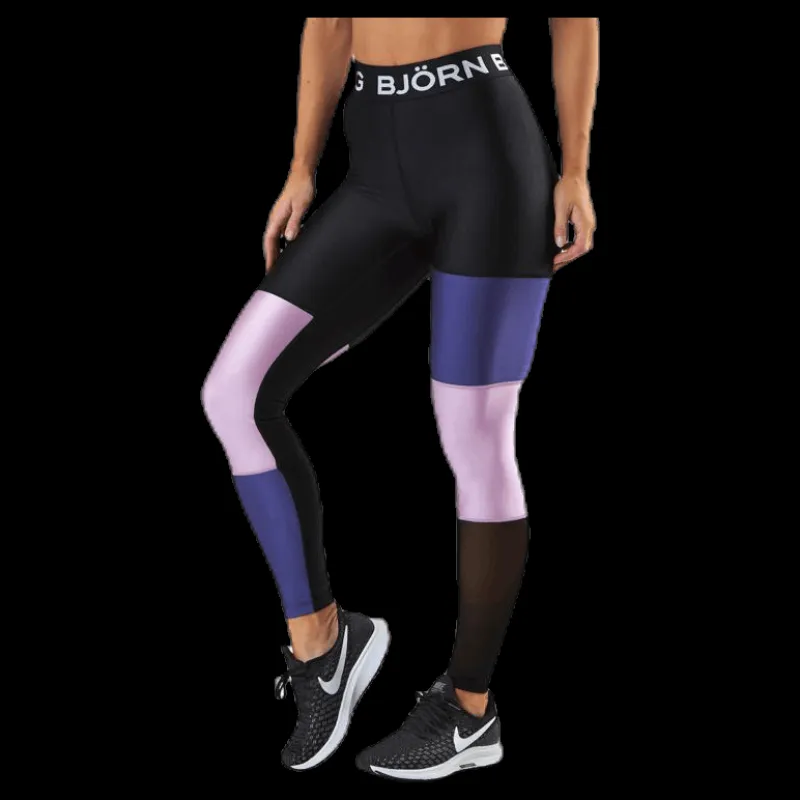 New Björn Borg Cendall Blocked Tights Blue Blå
