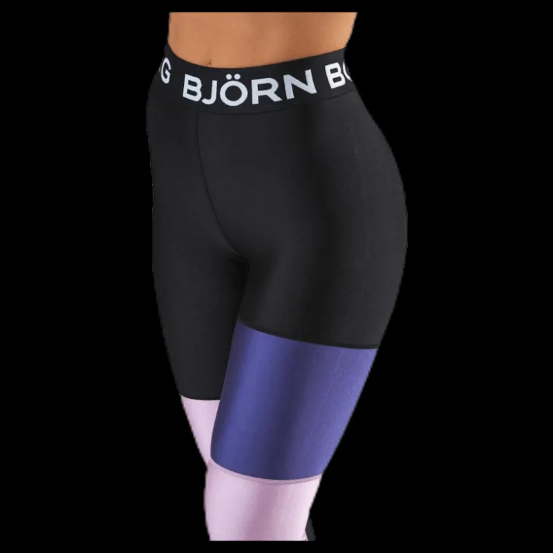New Björn Borg Cendall Blocked Tights Blue Blå